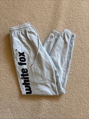 White fox sweats